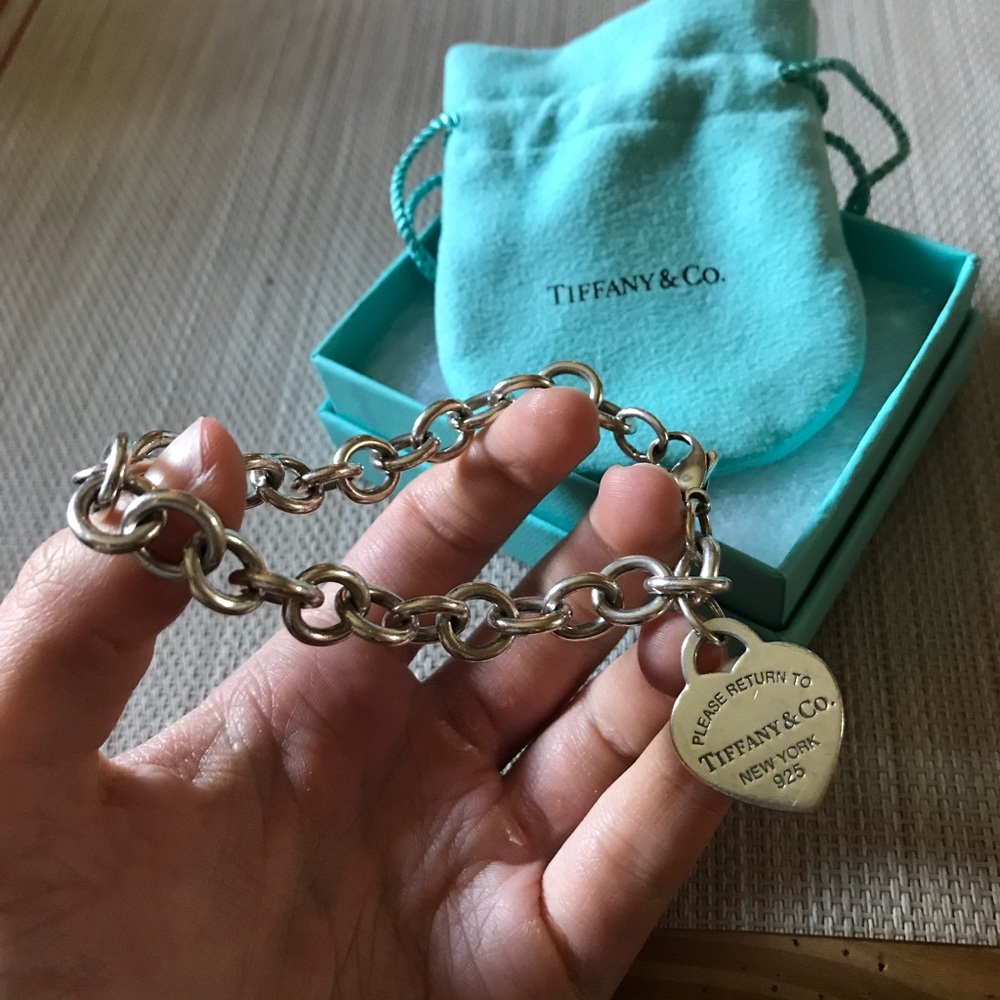 Tiffany charm bracelet
